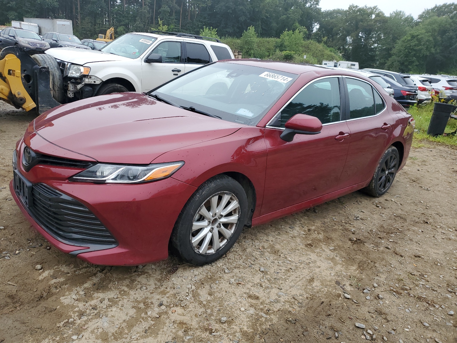 2018 Toyota Camry L vin: 4T1B11HK2JU654330