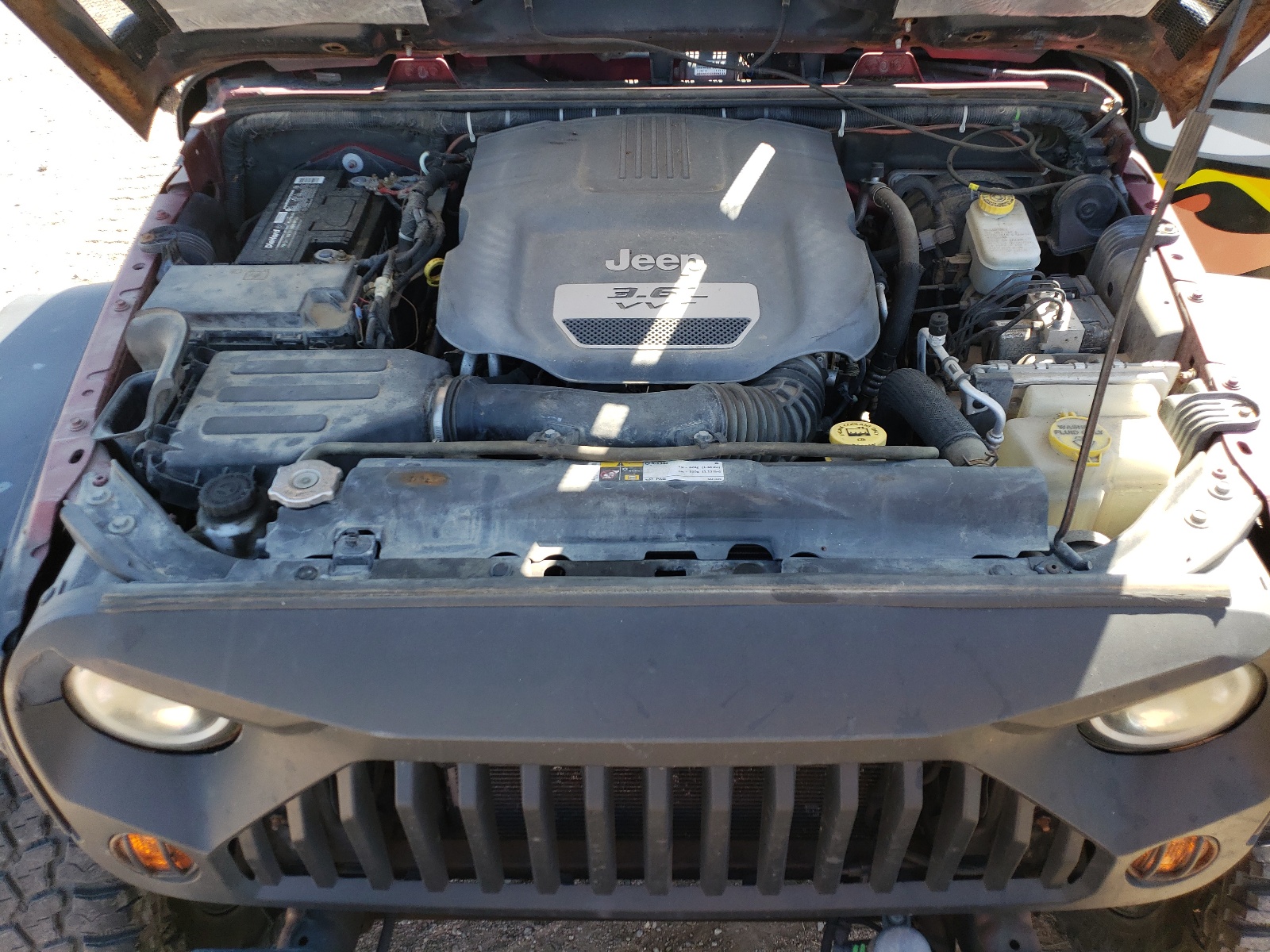 1C4AJWAG6DL606794 2013 Jeep Wrangler Sport