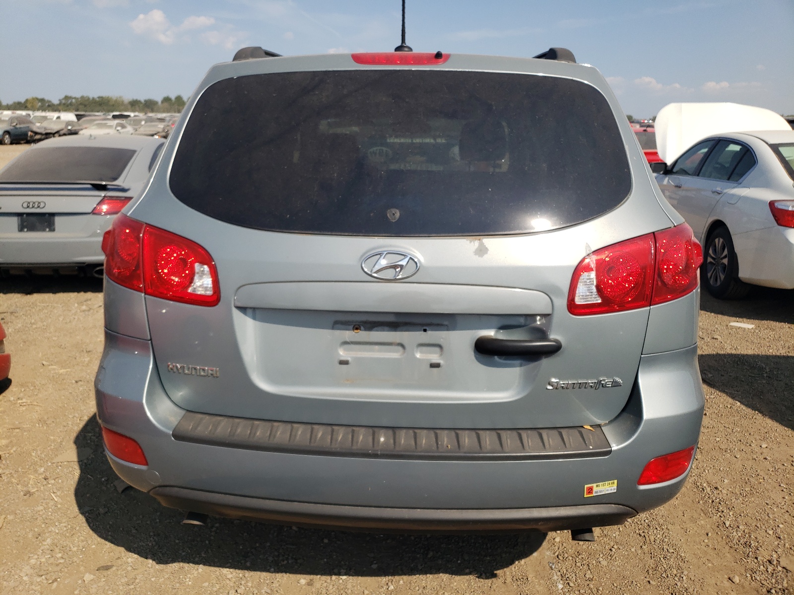 5NMSG13D19H265564 2009 Hyundai Santa Fe Gls