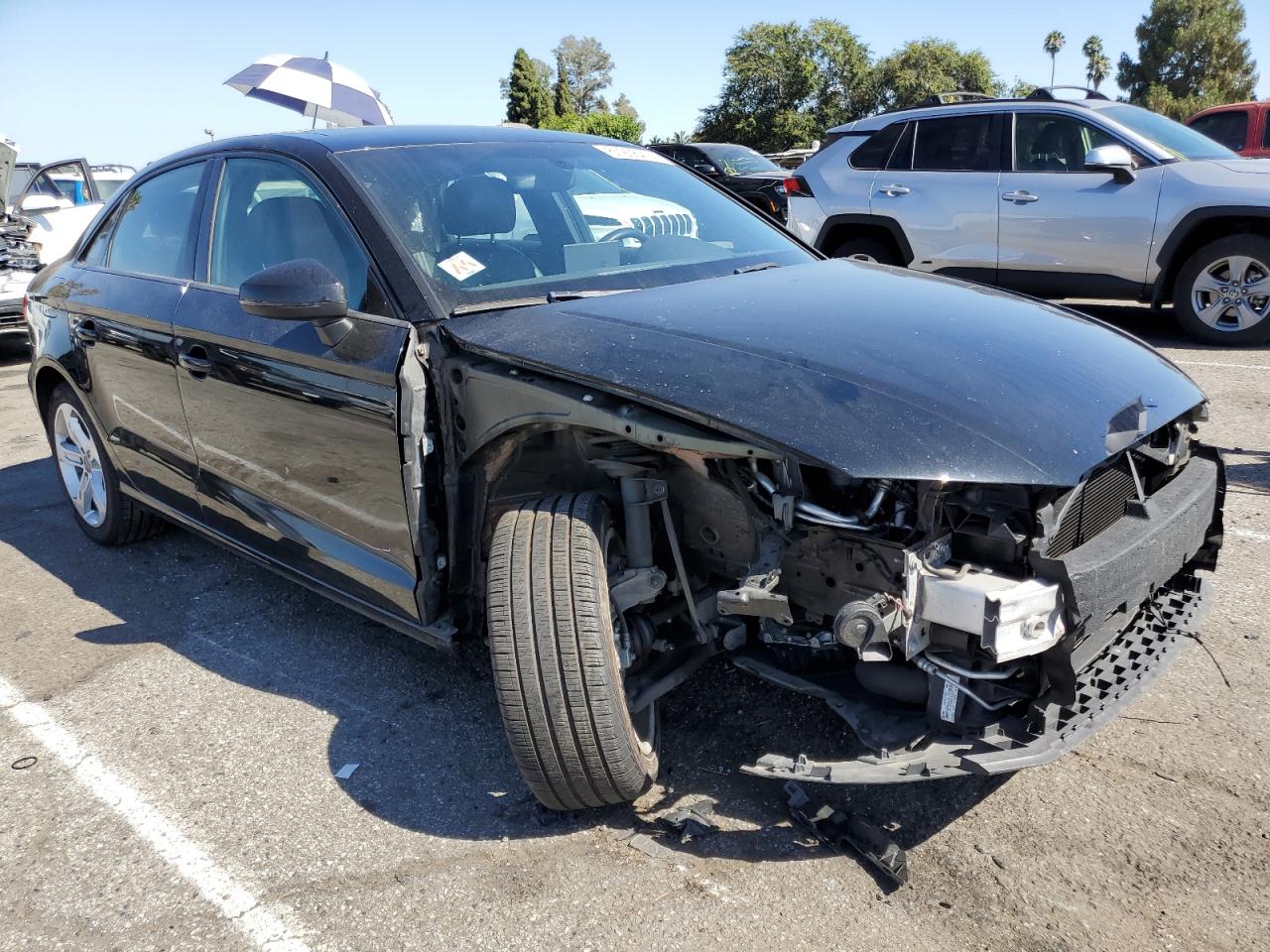 2018 Audi A3 Premium VIN: WAUAUGFF6J1091328 Lot: 67236414