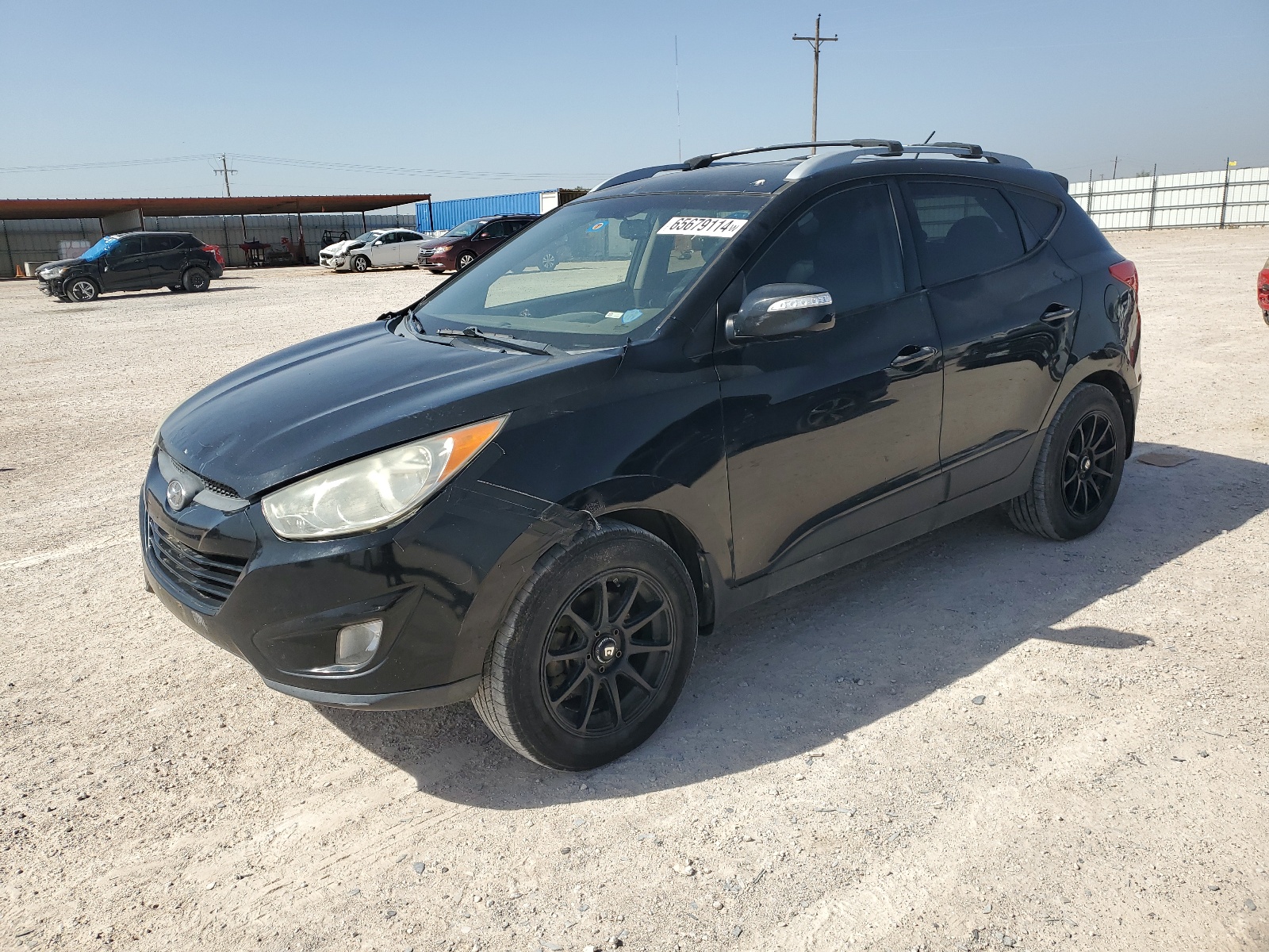 2013 Hyundai Tucson Gls vin: KM8JU3AC1DU662182