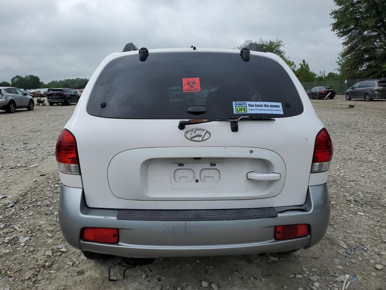 KM8SC13D56U107014 2006 Hyundai Santa Fe Gls