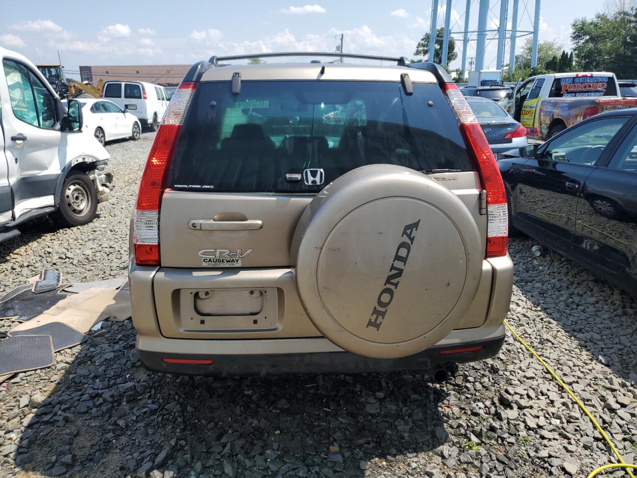 2006 Honda Cr-V Se VIN: SHSRD78916U417282 Lot: 65323574