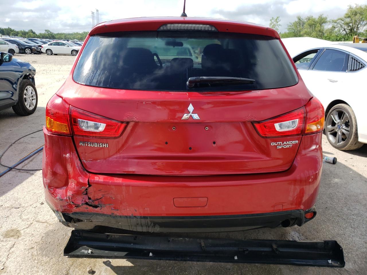 2014 Mitsubishi Outlander Sport Es VIN: 4A4AP3AUXEE028264 Lot: 63208504