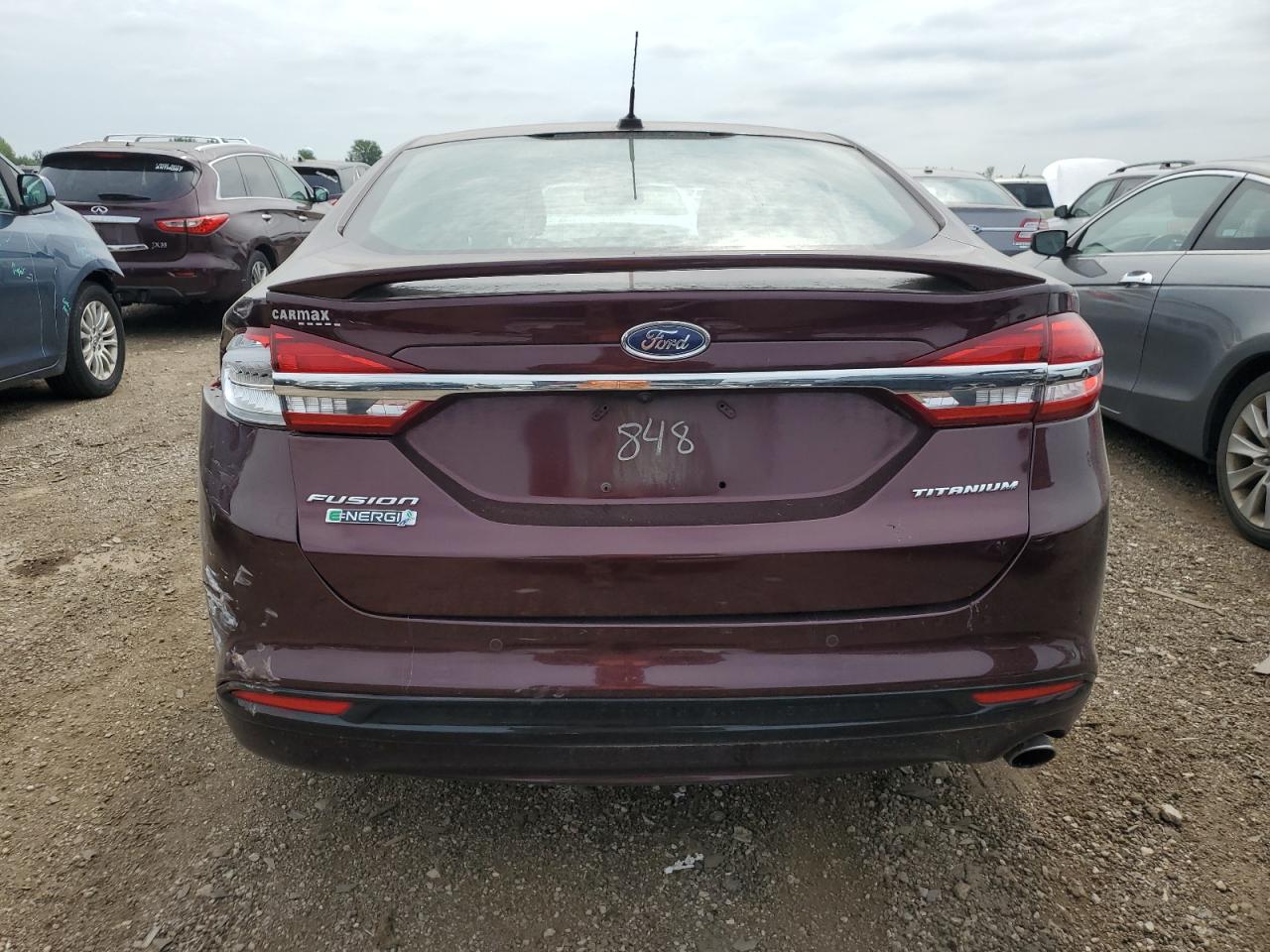 2017 Ford Fusion Titanium Phev VIN: 3FA6P0SUXHR238848 Lot: 65839774