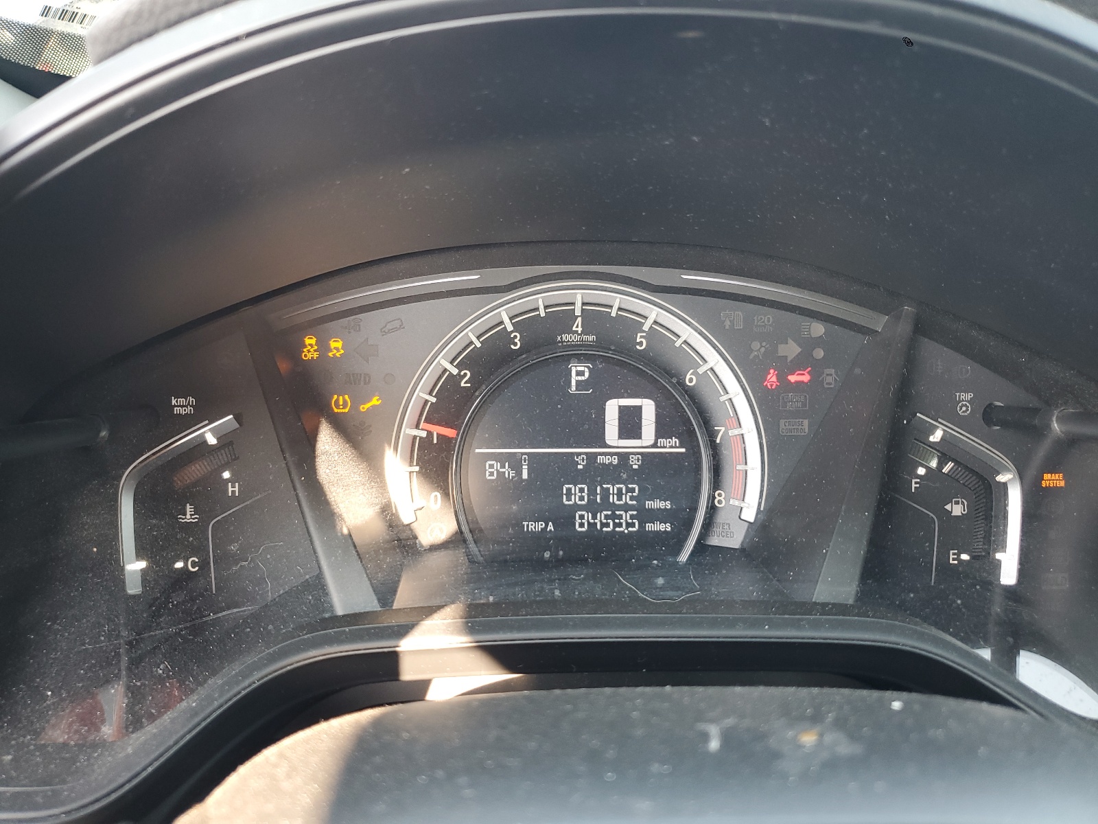 7FARW5H38HE007300 2017 Honda Cr-V Lx