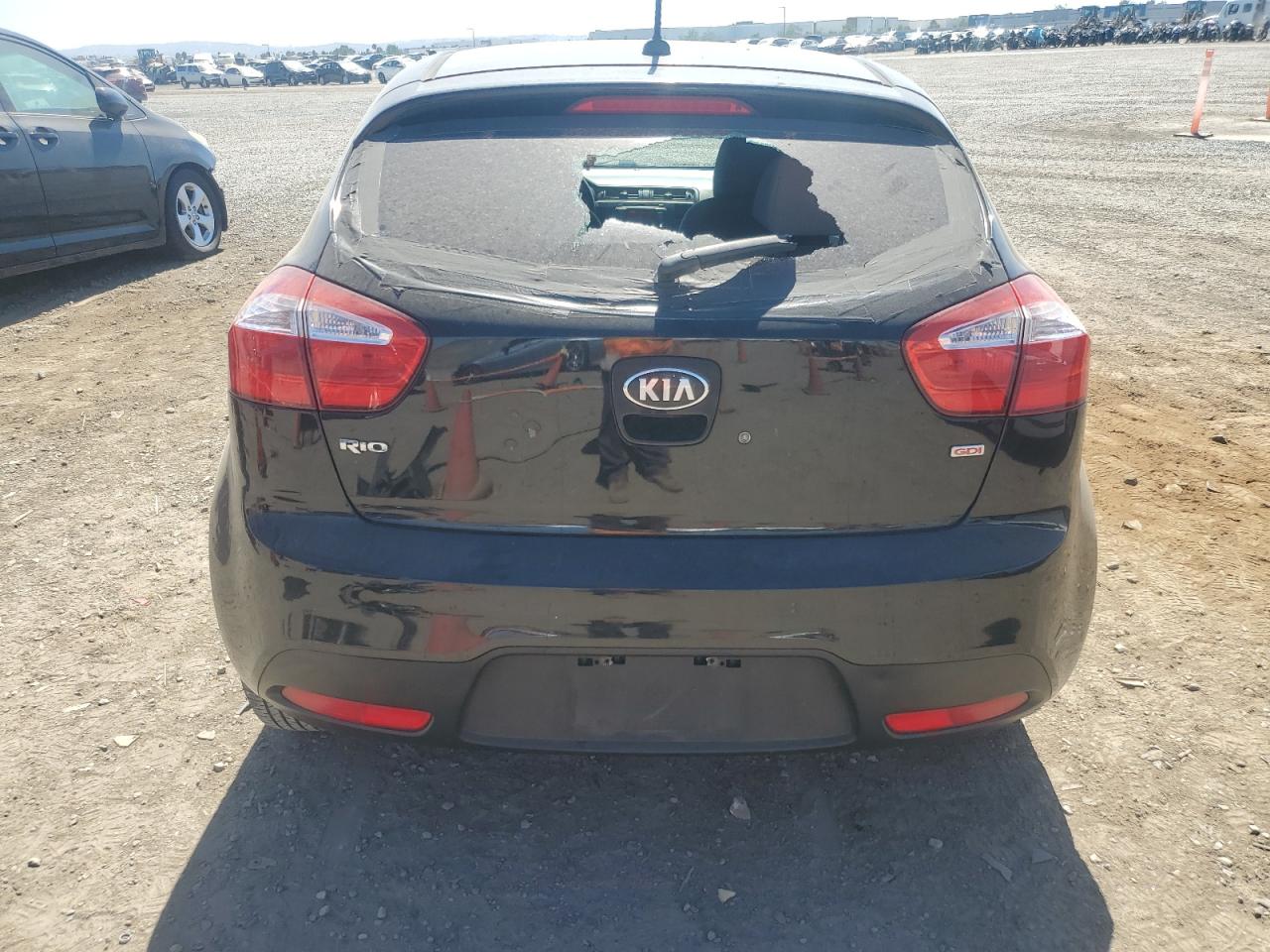 2013 Kia Rio Lx VIN: KNADM5A35D6231388 Lot: 68941674