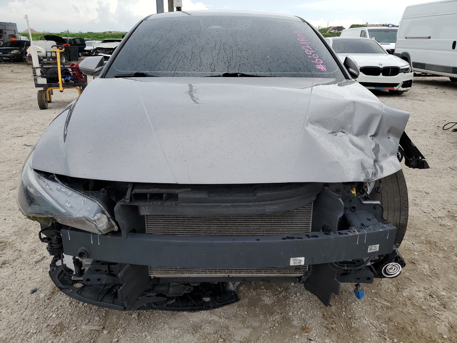 2021 Hyundai Elantra Sel vin: KMHLM4AG2MU124690