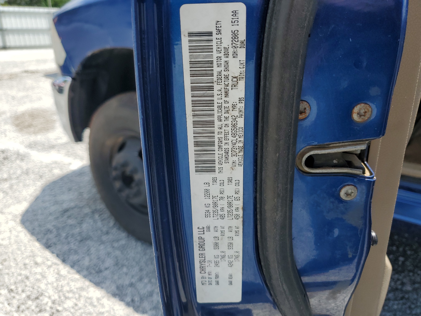 3D73Y4CL4BG506342 2011 Dodge Ram 3500