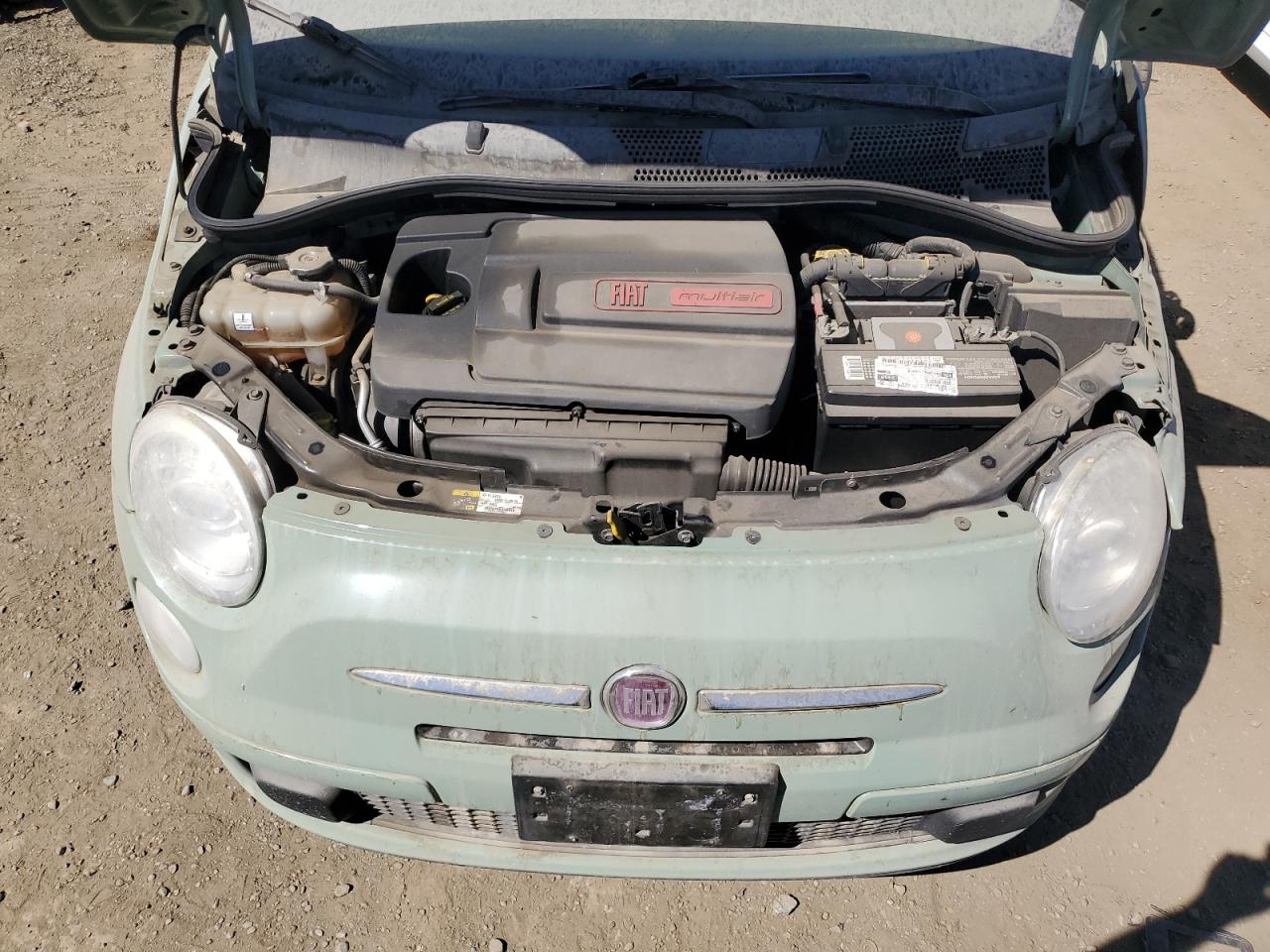 2012 Fiat 500 Pop VIN: 3C3CFFAR5CT381206 Lot: 68492014