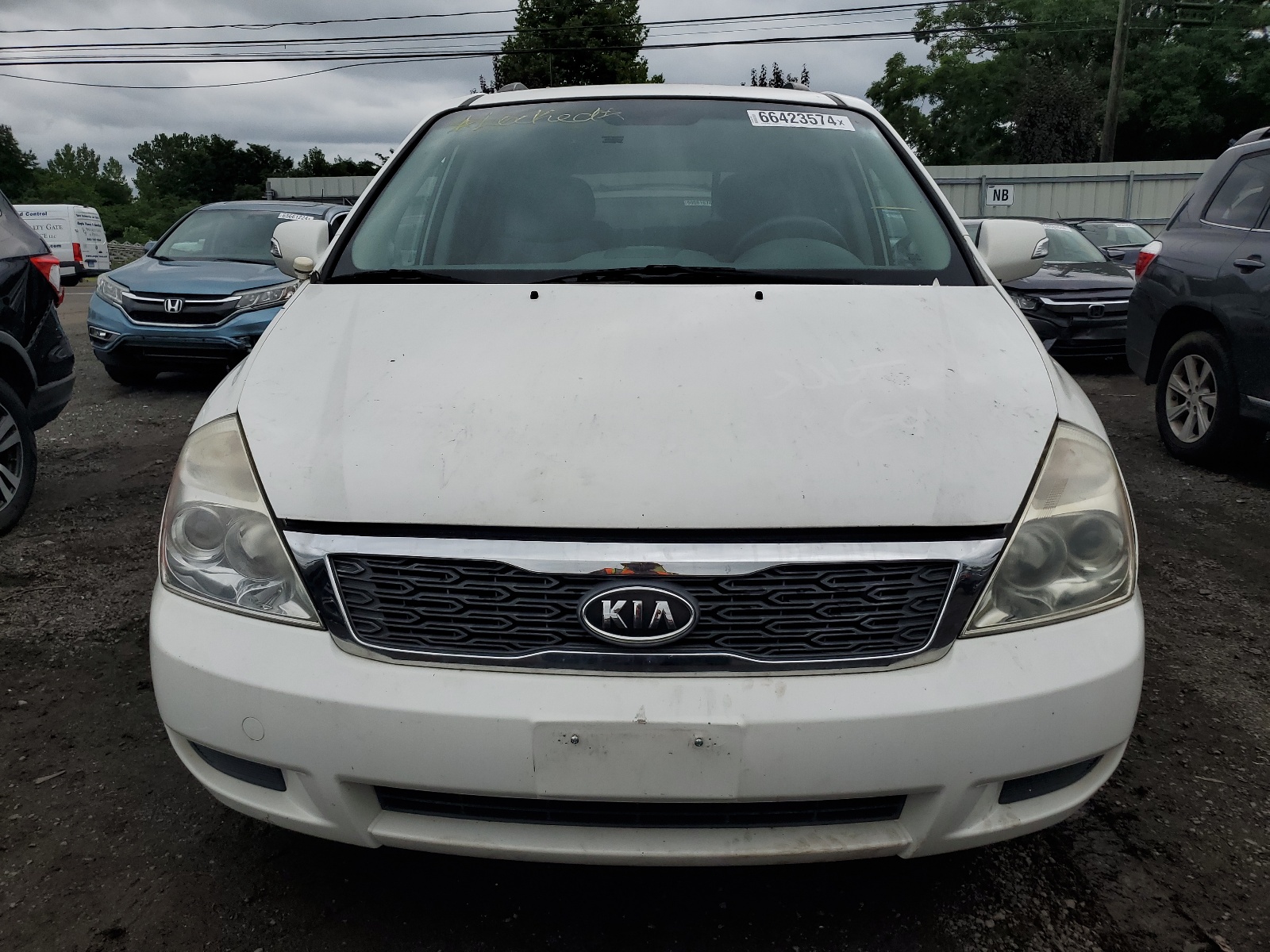 2012 Kia Sedona Lx vin: KNDMG4C75C6457658