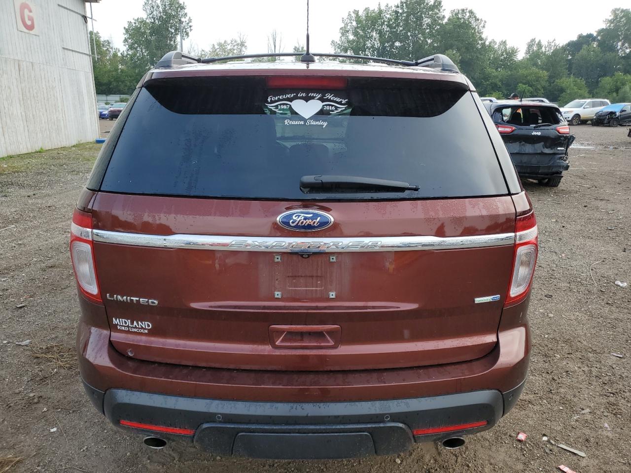 2015 Ford Explorer Limited VIN: 1FM5K8F83FGA34280 Lot: 65361434