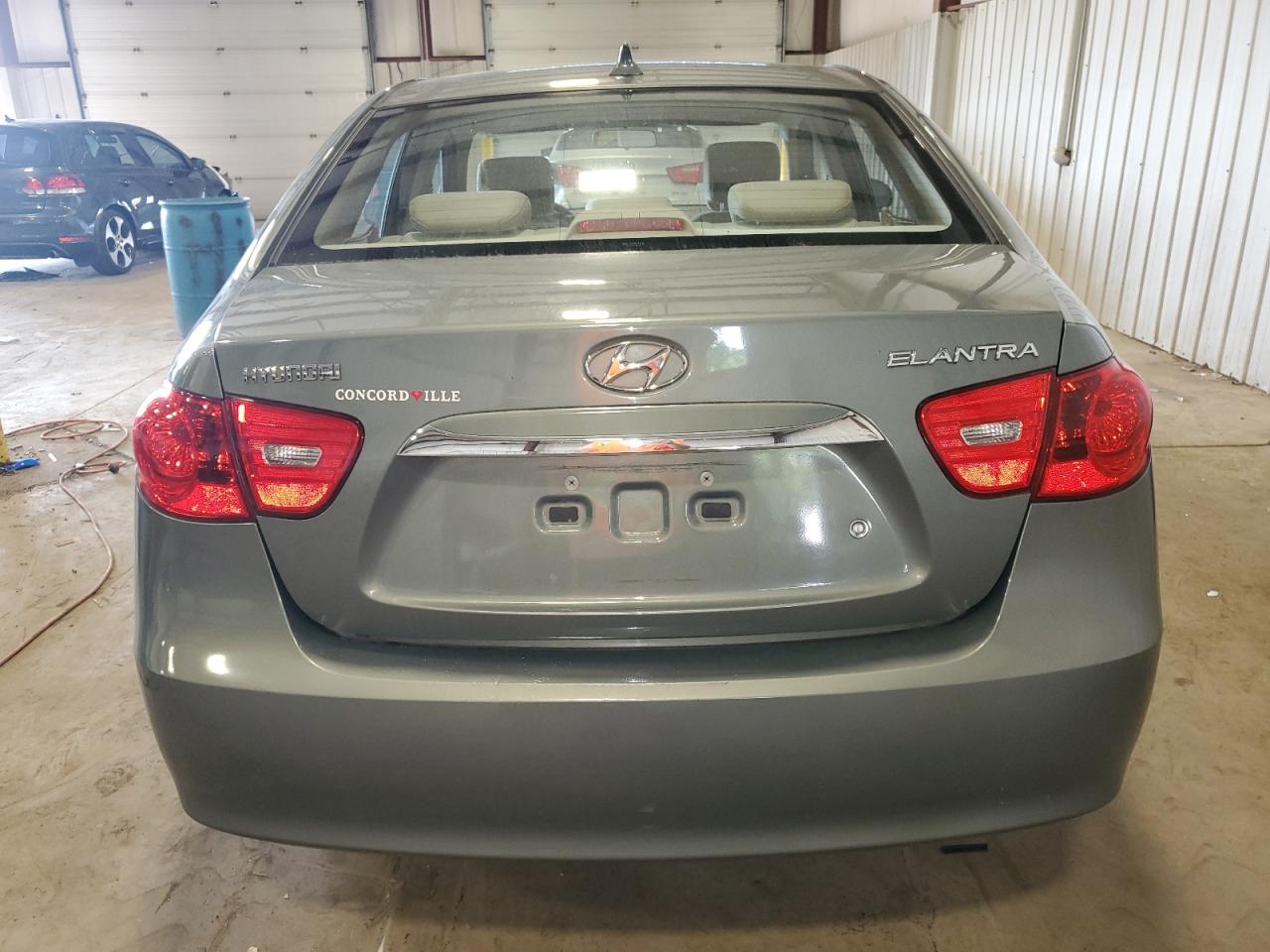 2010 Hyundai Elantra Blue VIN: KMHDU4AD0AU870576 Lot: 66141264