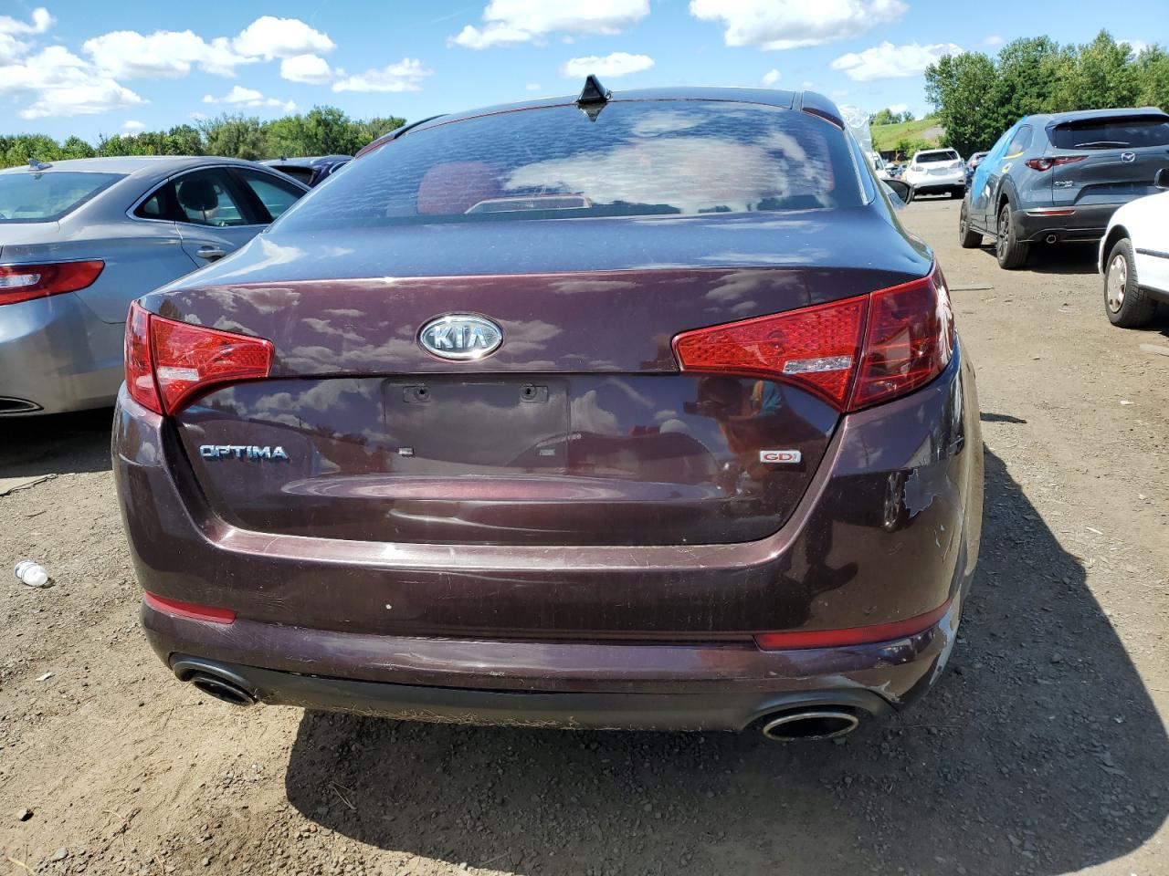 2012 Kia Optima Lx VIN: 5XXGM4A7XCG069156 Lot: 66921484