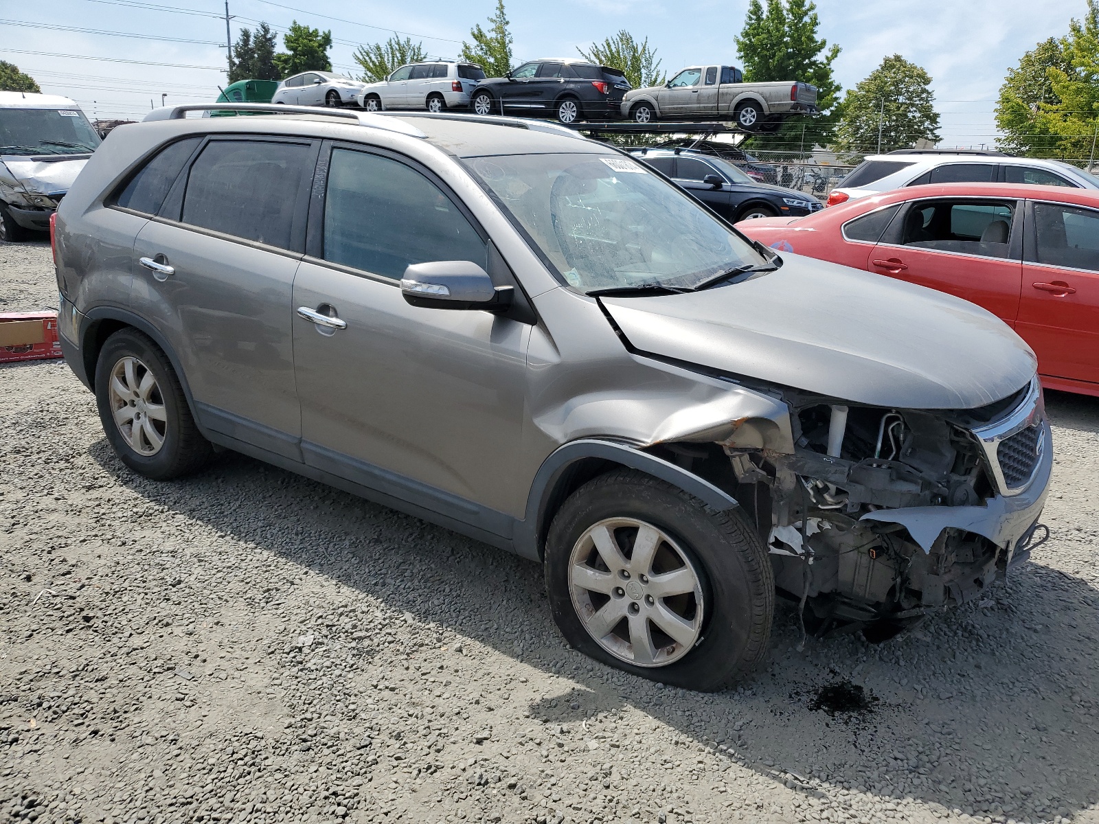 2013 Kia Sorento Lx vin: 5XYKT4A26DG396958