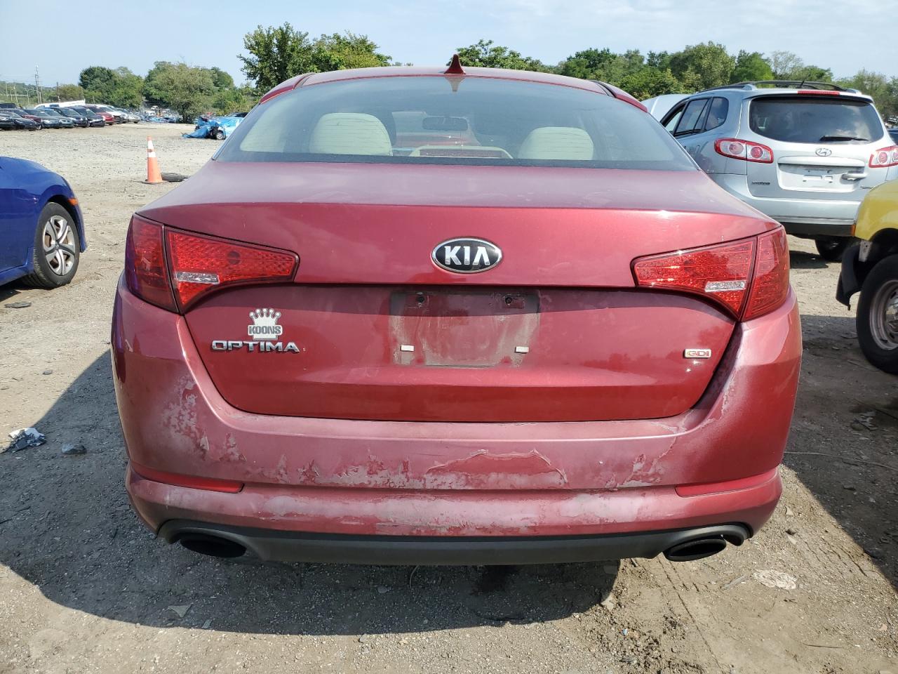 2013 Kia Optima Lx VIN: 5XXGM4A73DG183761 Lot: 69519274