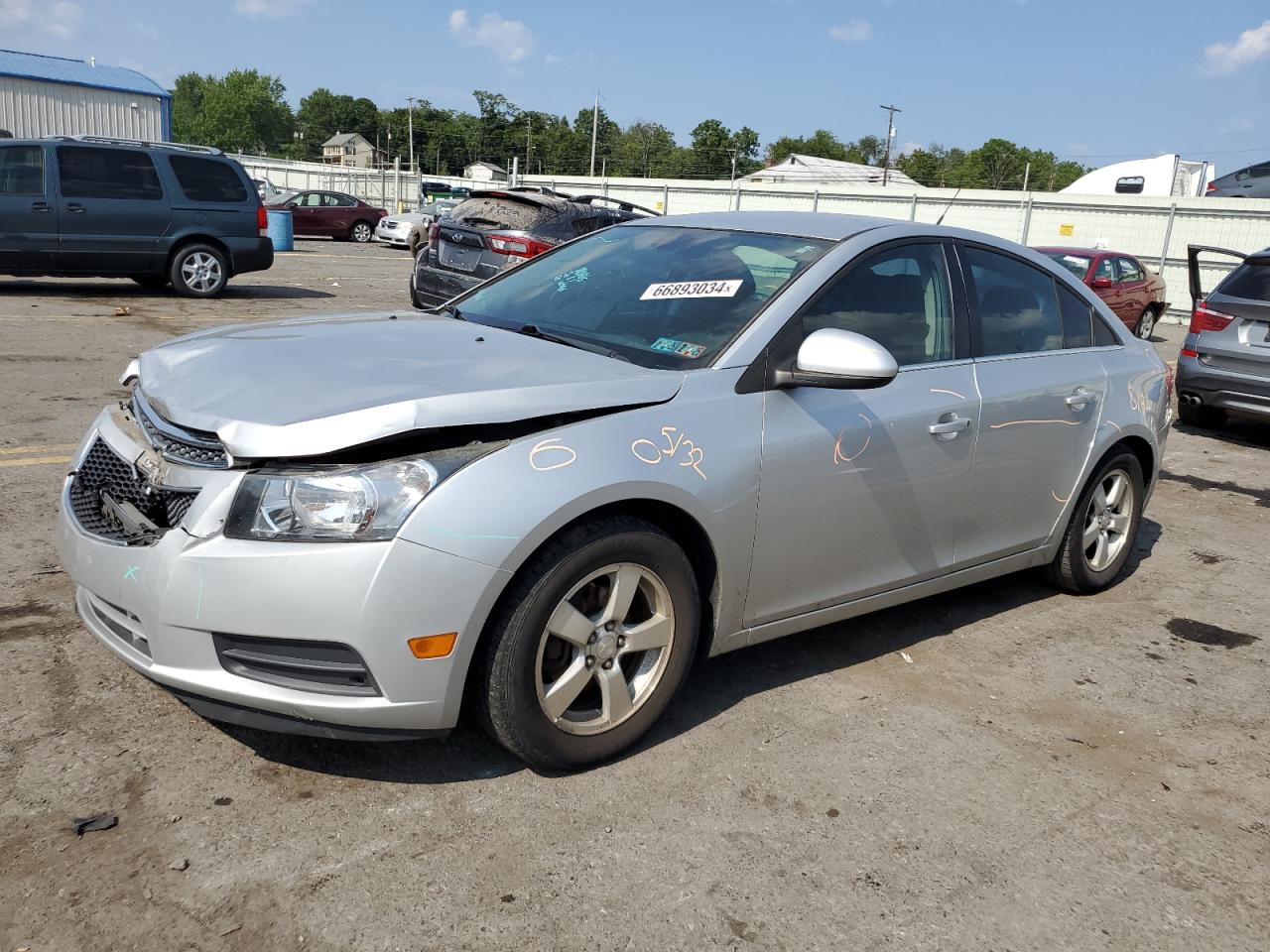 2014 Chevrolet Cruze Lt VIN: 1G1PD5SB9E7267417 Lot: 66893034