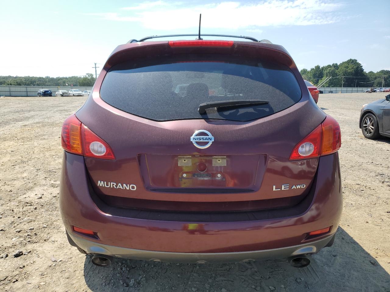 2009 Nissan Murano S VIN: JN8AZ18WX9W145215 Lot: 68985874