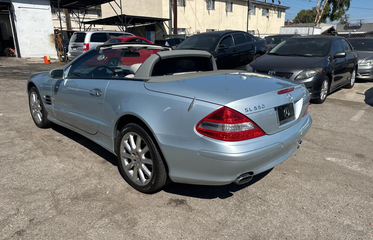 2007 Mercedes-Benz Sl 550 VIN: WDBSK71F47F125457 Lot: 68148734