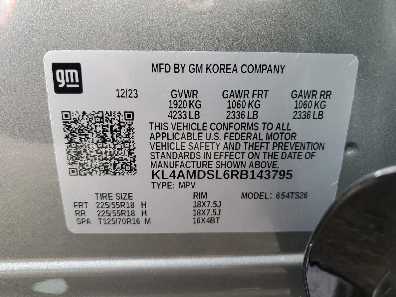 KL4AMDSL6RB143795 2024 BUICK ENCORE - Image 13