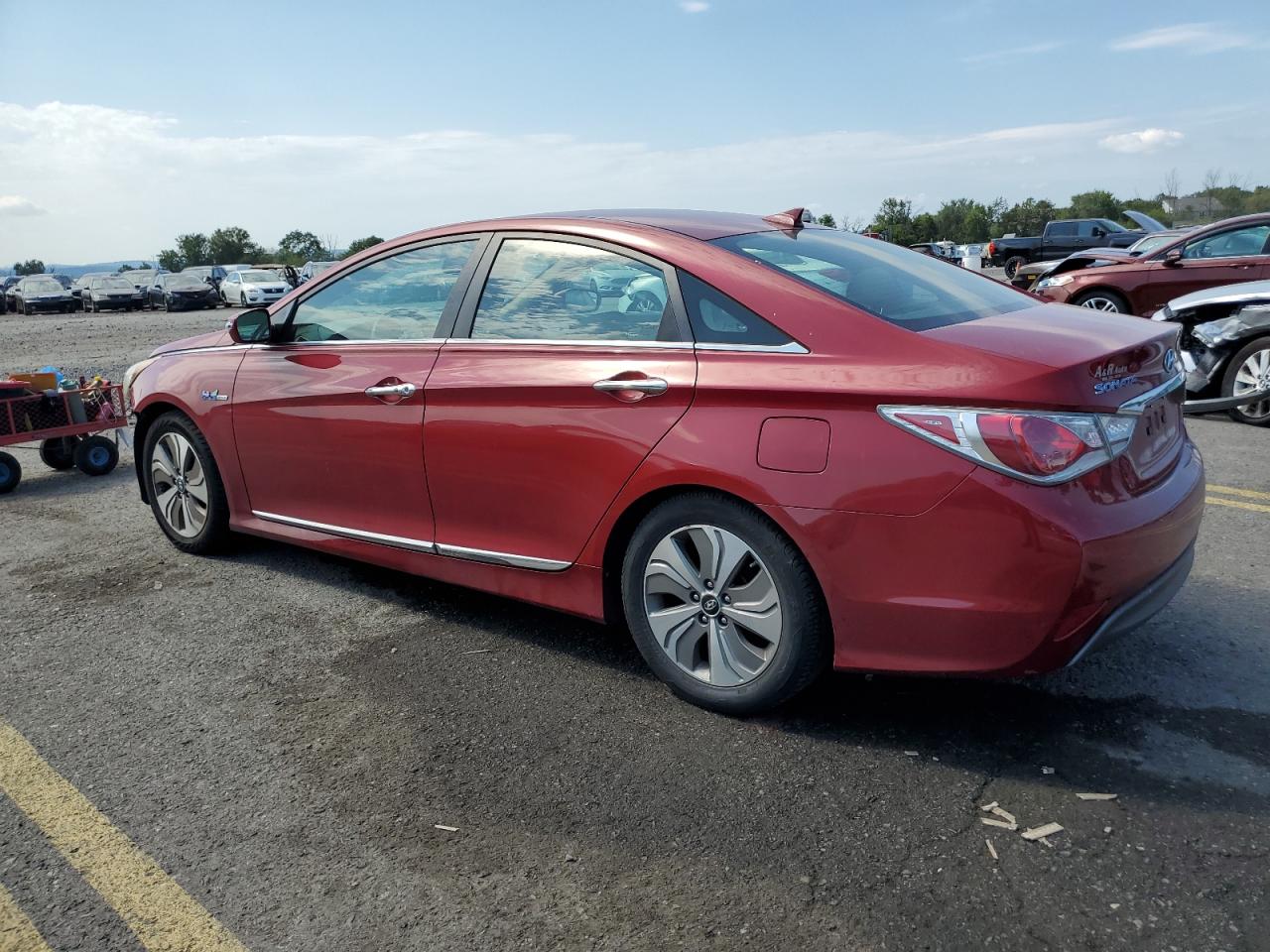 2013 Hyundai Sonata Hybrid VIN: KMHEC4A4XDA084989 Lot: 69251474