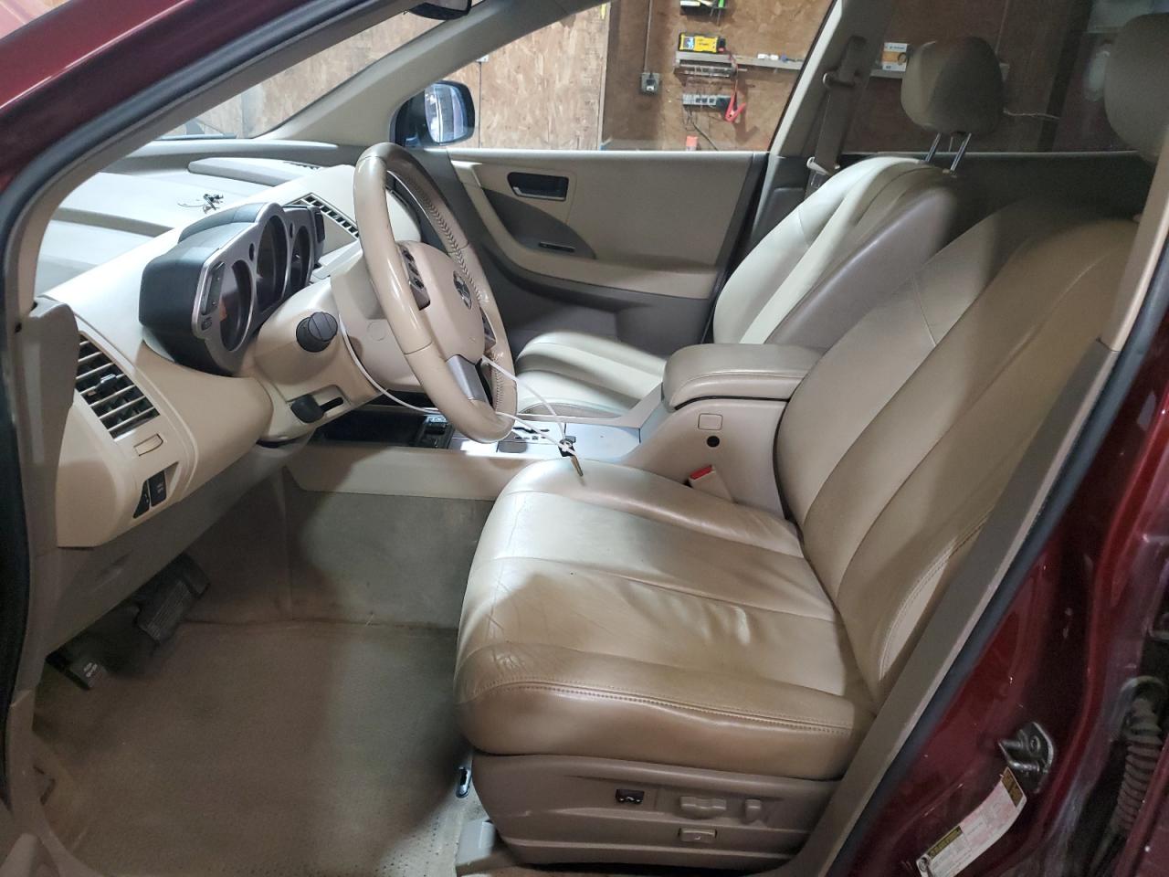 2005 Nissan Murano Sl VIN: JN8AZ08W65W407042 Lot: 65441164