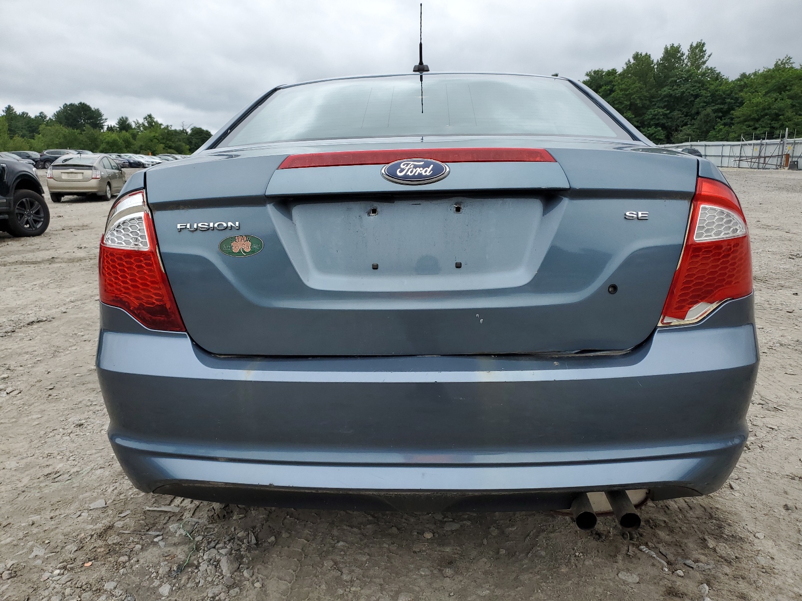 3FAHP0HA3CR159987 2012 Ford Fusion Se