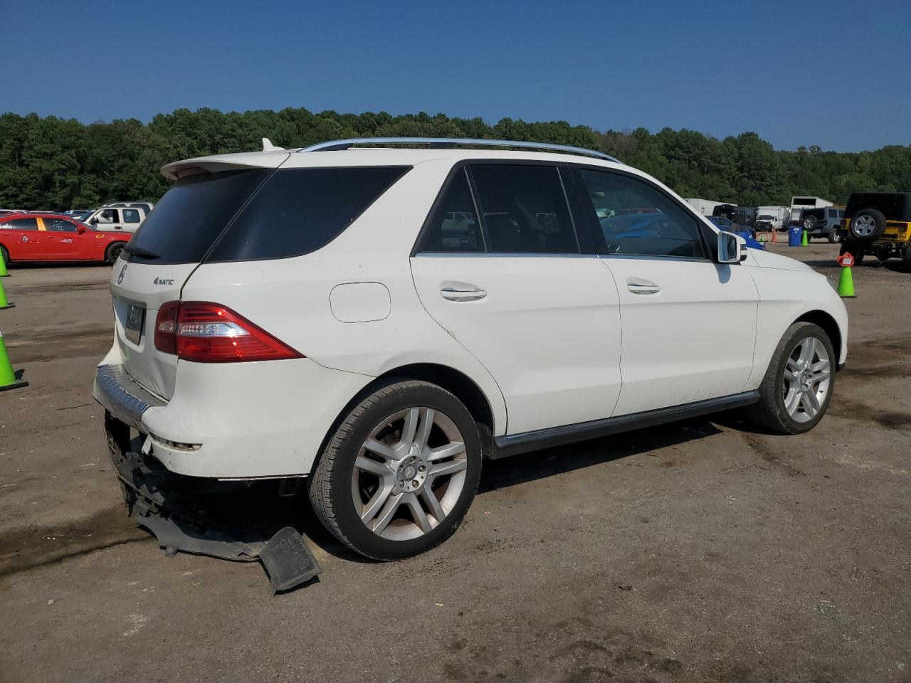 VIN 4JGDA5HB9EA408611 2014 MERCEDES-BENZ M-CLASS no.3