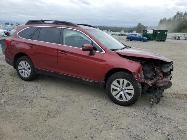  SUBARU OUTBACK 2017 Червоний