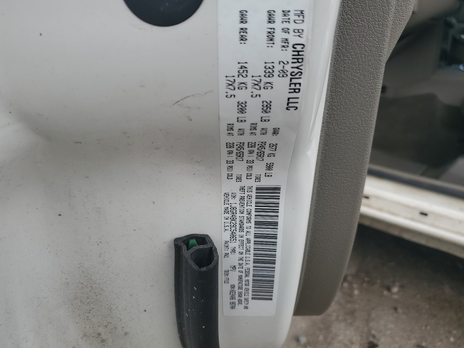 1J8GR48K29C540651 2009 Jeep Grand Cherokee Laredo