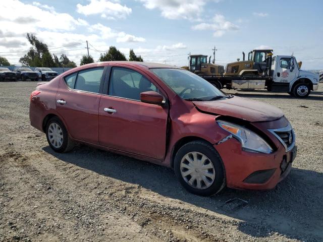  NISSAN VERSA 2019 Red