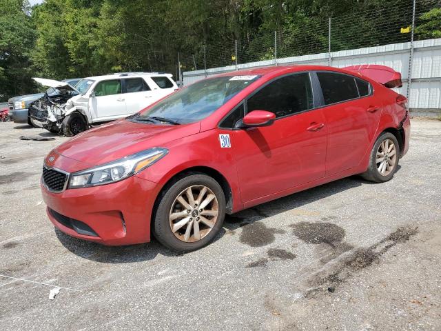  KIA FORTE 2017 Burgundy