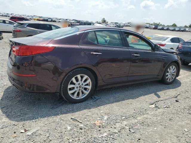 Sedans KIA OPTIMA 2014 Bordowy