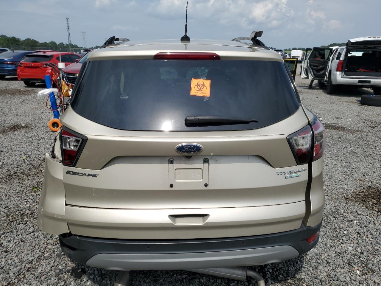 2017 Ford Escape Titanium VIN: 1FMCU0JD8HUB12774 Lot: 66419204