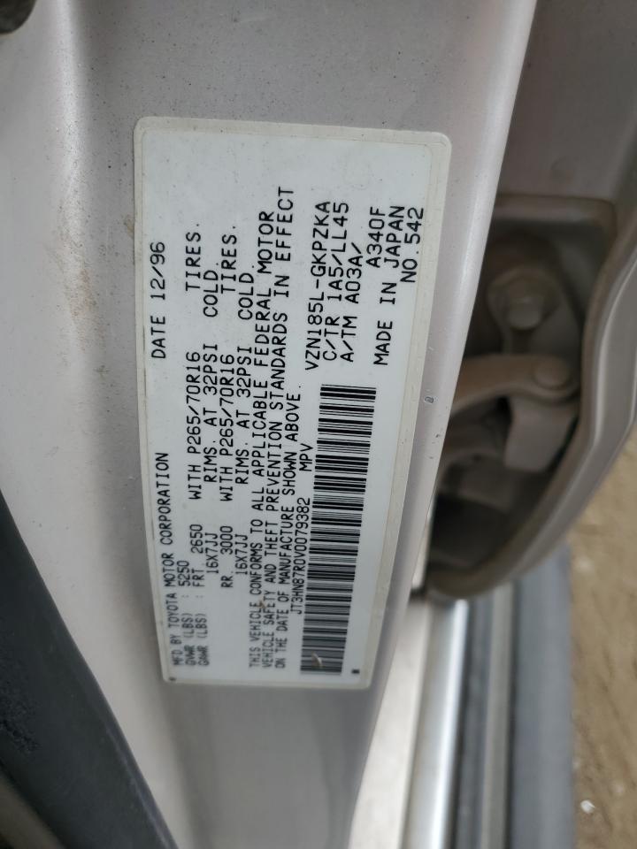 1997 Toyota 4Runner Limited VIN: JT3HN87R0V0079382 Lot: 68652094