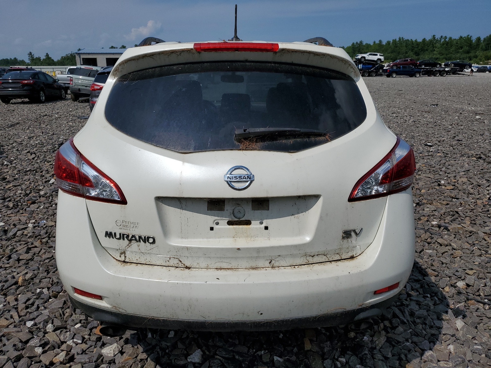 2014 Nissan Murano S vin: JN8AZ1MU5EW417393