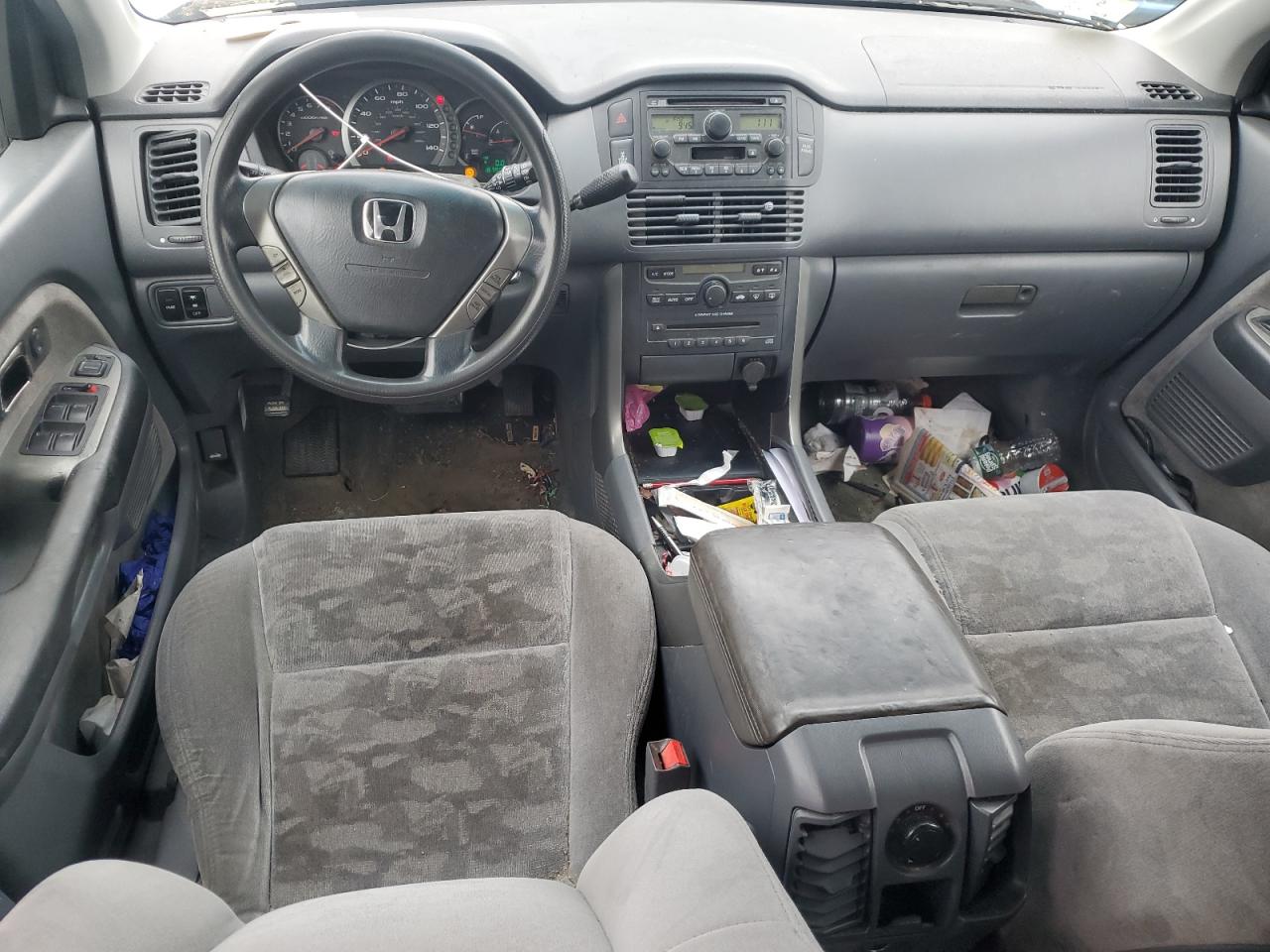 2005 Honda Pilot Ex VIN: 2HKYF18455H547161 Lot: 65724804