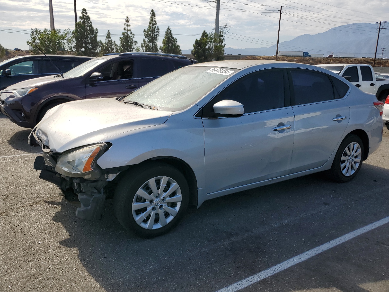 2013 Nissan Sentra S vin: 1N4AB7AP5DN907358