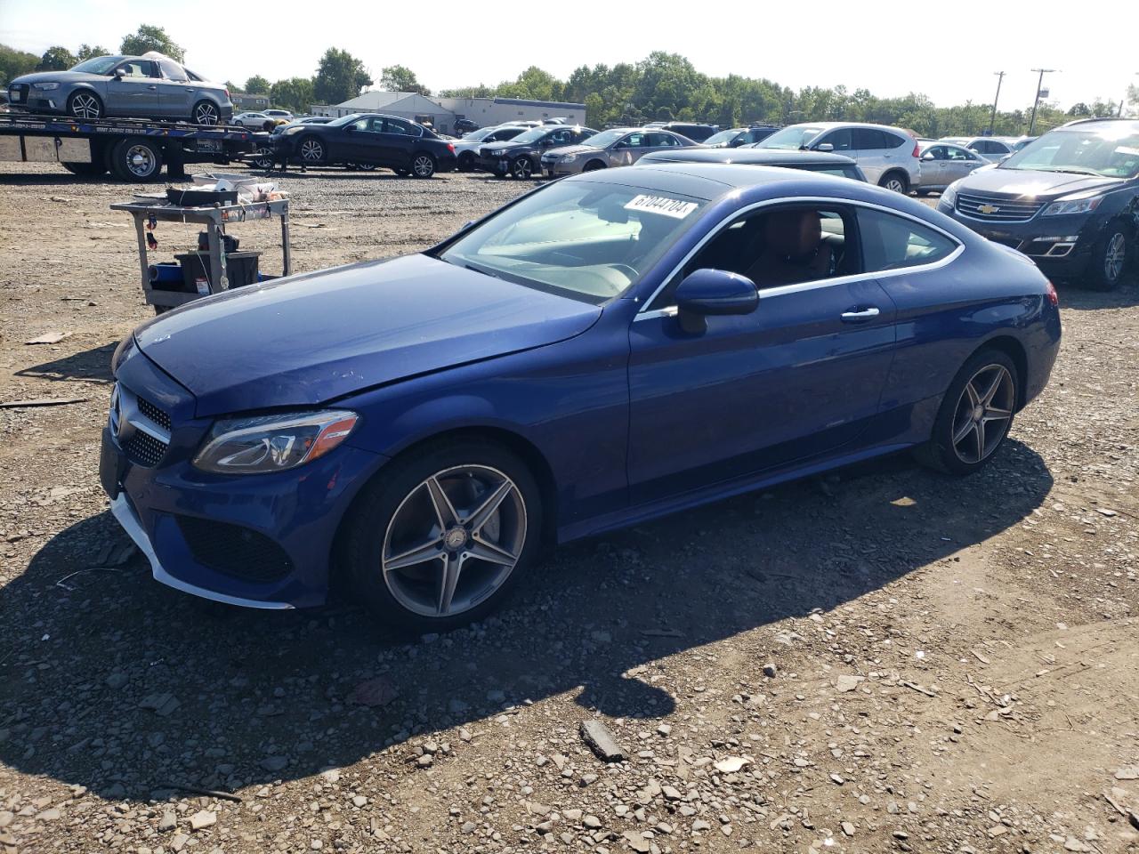 WDDWJ4KB4HF424745 2017 MERCEDES-BENZ C CLASS - Image 1