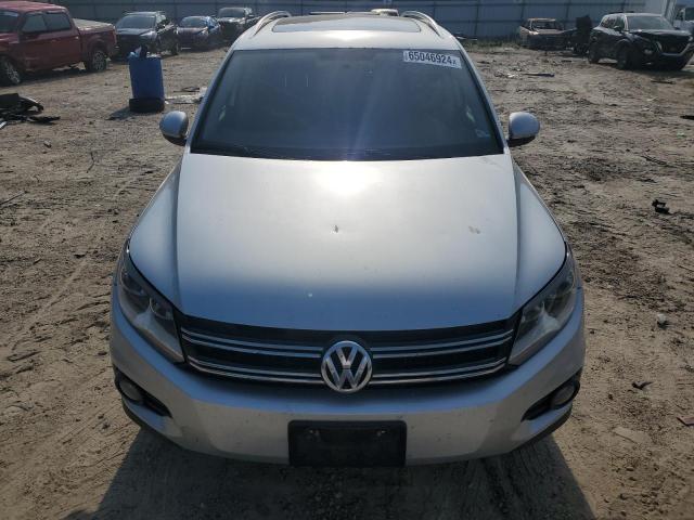  VOLKSWAGEN TIGUAN 2013 Сріблястий