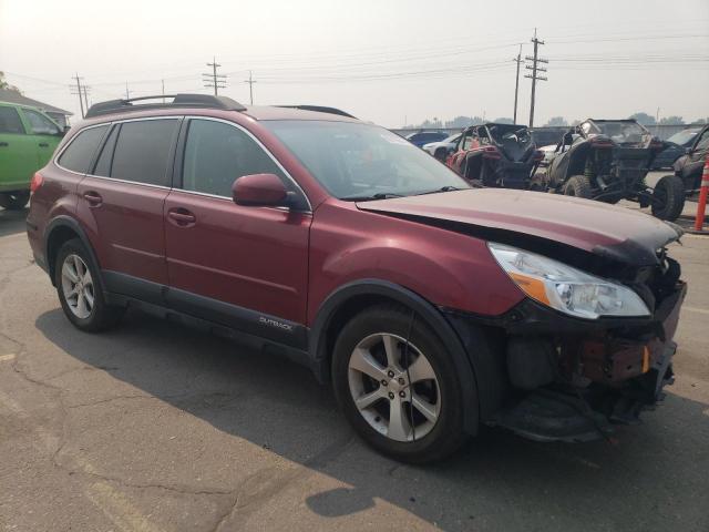  SUBARU OUTBACK 2014 Червоний