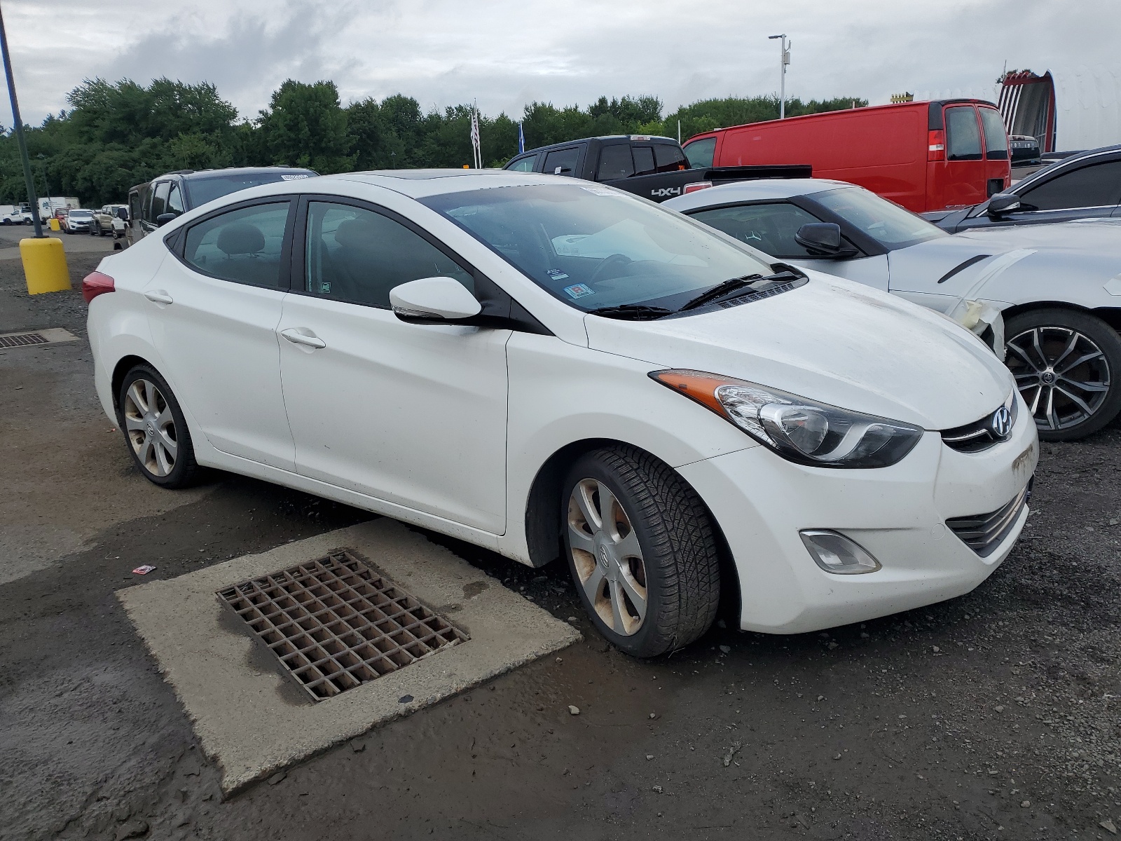 2013 Hyundai Elantra Gls vin: 5NPDH4AE7DH434856