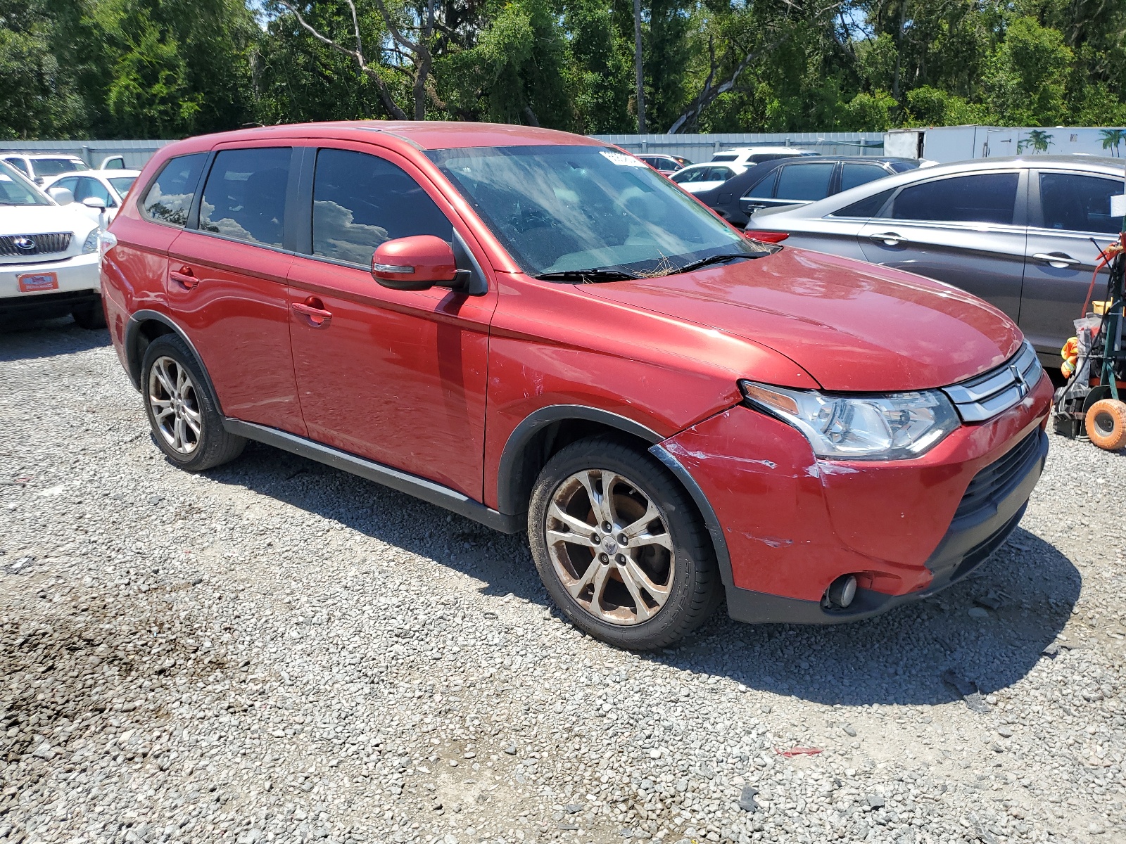 2015 Mitsubishi Outlander Se vin: JA4AD3A36FZ013336