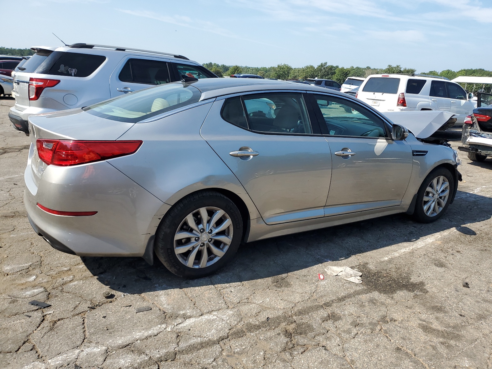 2015 Kia Optima Ex vin: 5XXGN4A77FG429307