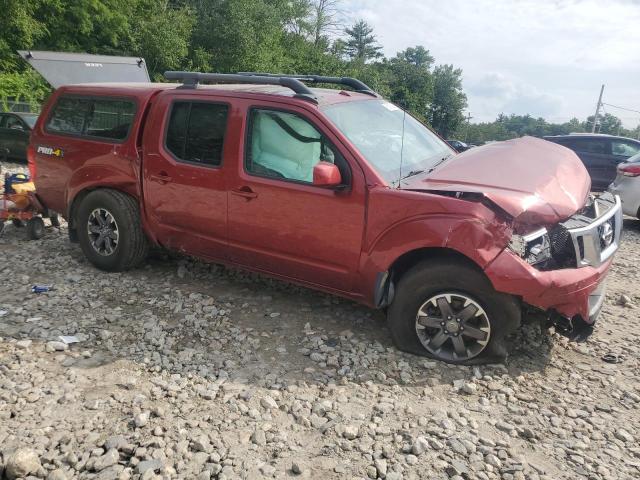 Pickups NISSAN FRONTIER 2016 Czerwony