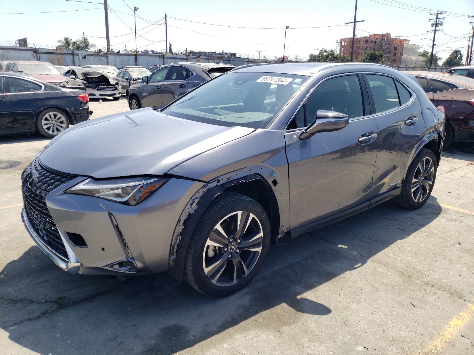 2019 Lexus Ux 250H vin: JTHU9JBH3K2018949