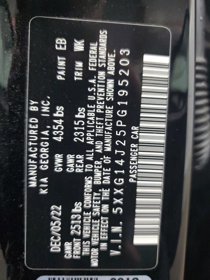 2023 Kia K5 Lxs VIN: 5XXG14J25PG195203 Lot: 65814034