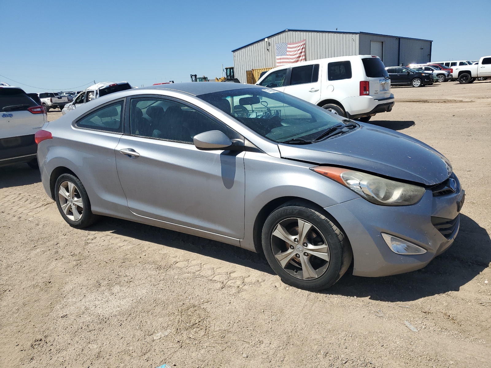 KMHDH6AE6DU001509 2013 Hyundai Elantra Coupe Gs