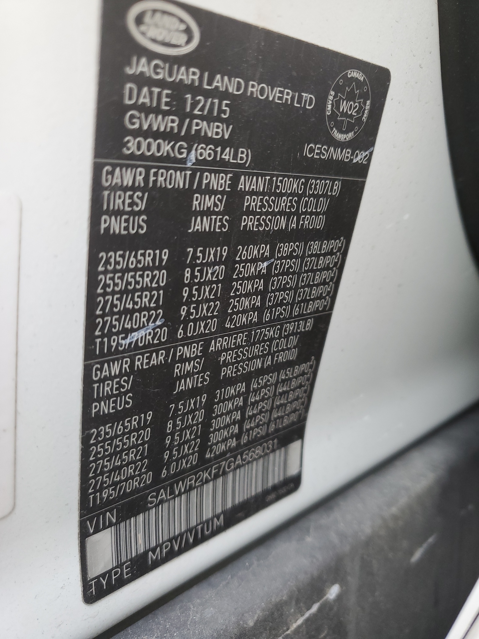 SALWR2KF7GA568031 2016 Land Rover Range Rover Sport Hse