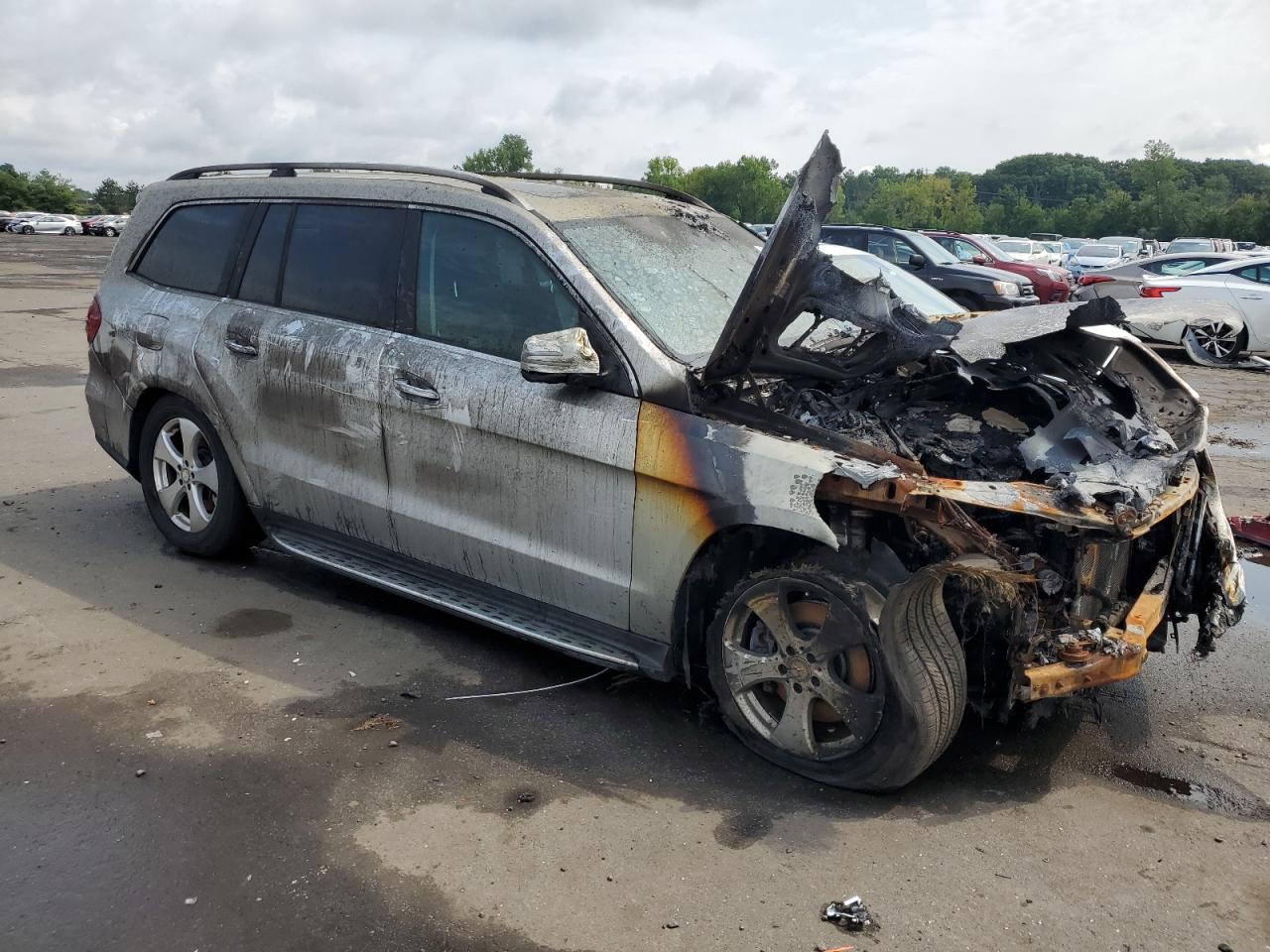 2017 Mercedes-Benz Gls 450 4Matic VIN: 4JGDF6EE9HA739893 Lot: 62110584